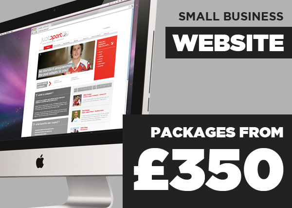 Small Business Website Packages - from £350